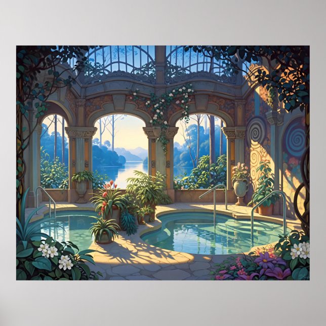 The Enchanted Conservatory Poster (Front)