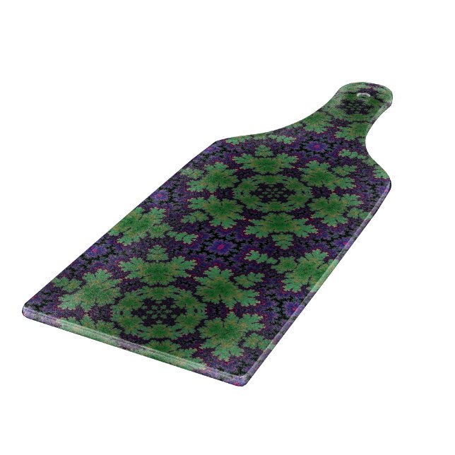The Enchanted Fern Wheel  Cutting Board (Corner)