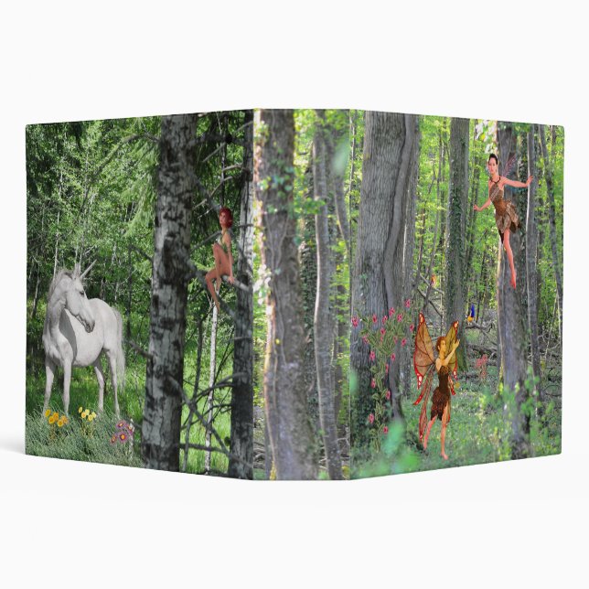 The Enchanted Forest 3 Ring Binder (Background)