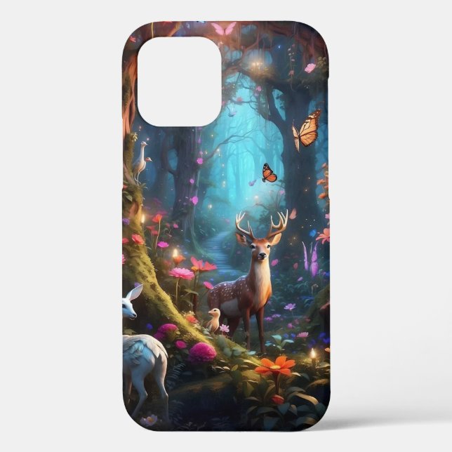 The Enchanted Forest a Mystical Oasis Case-Mate iPhone Case (Back)