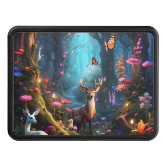 The Enchanted Forest a Mystical Oasis Hitch Cover
