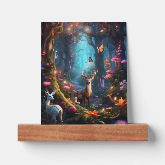 The Enchanted Forest a Mystical Oasis Picture Ledge (Front)