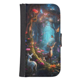 The Enchanted Forest a Mystical Oasis Galaxy S4 Wallet Case