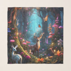 The Enchanted Forest a Mystical Oasis Scarf