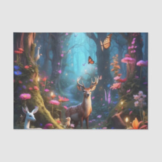 The Enchanted Forest a Mystical Oasis Tissue Paper