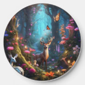 The Enchanted Forest a Mystical Oasis Wireless Charger (Front)