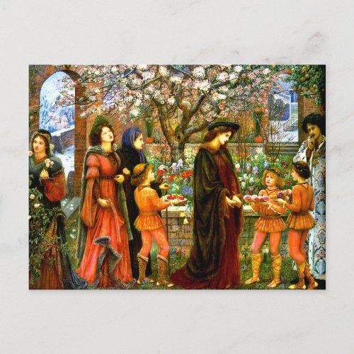 The Enchanted Garden of Messer Ansaldo Postcard