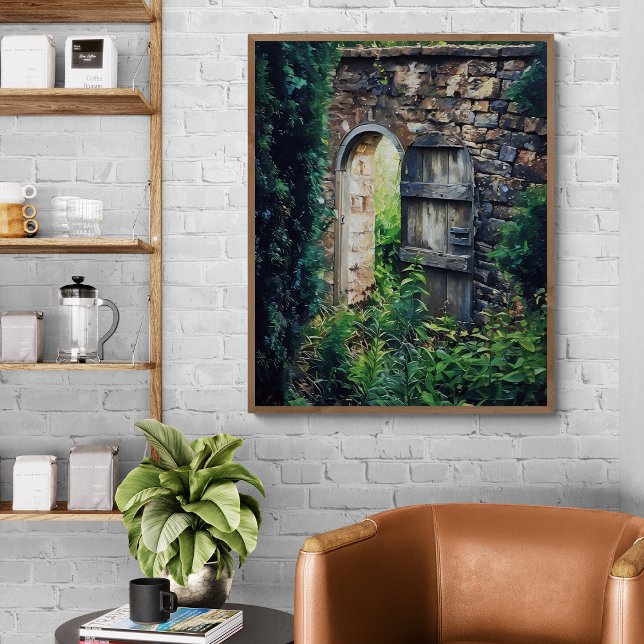 The Enchanted Gate Canvas Print (Creator Uploaded)
