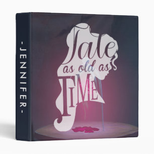 The Enchanted Rose   Tale As Old As Time 3 Ring Binder