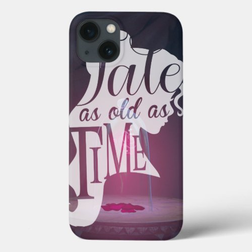 The Enchanted Rose  Tale As Old As Time iPhone 13 Case