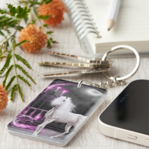 The Enchanted Unicorn Keychain