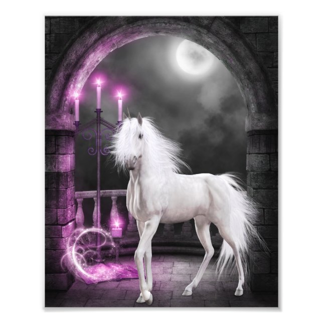 The Enchanted Unicorn Photo Print (Front)