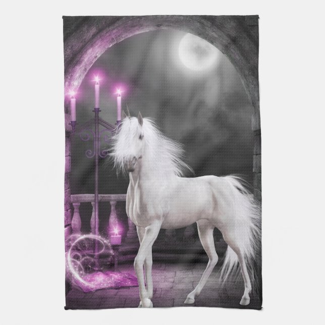 The Enchanted Unicorn Towel (Vertical)