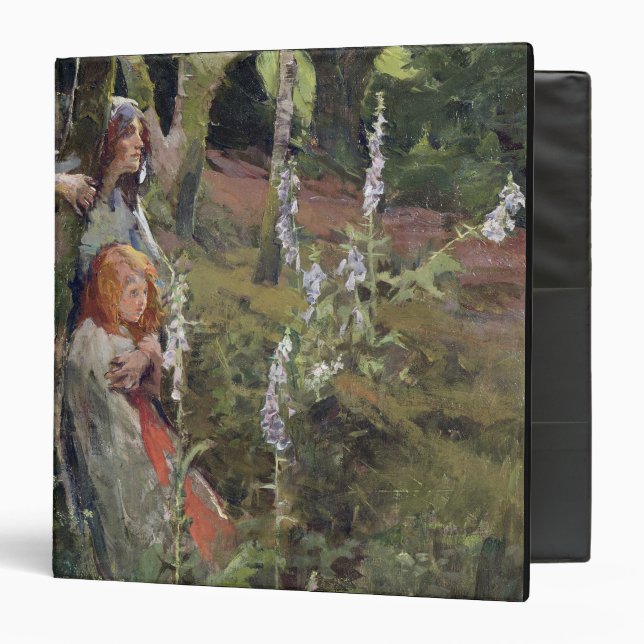 The Enchanted Wood (oil on canvas) Binder (Front/Inside)