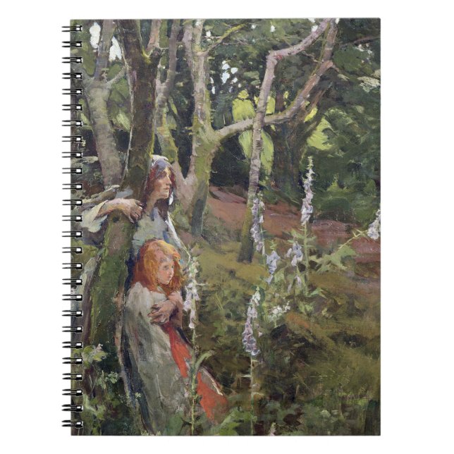 The Enchanted Wood (oil on canvas) Notebook (Front)