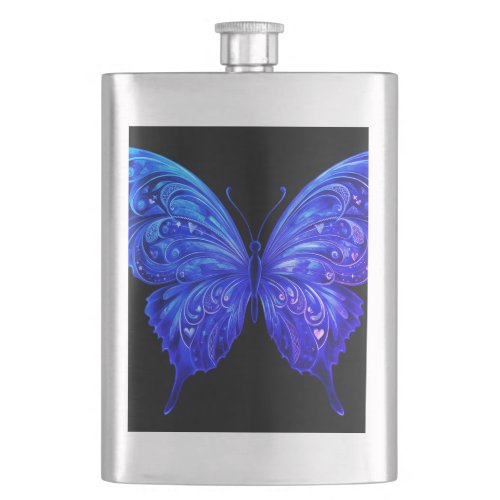 The Enchanting Butterfly Flask