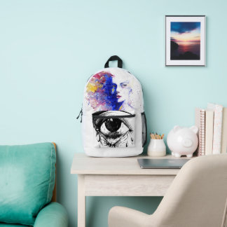 The Enchanting Eye-Adorned Backpack