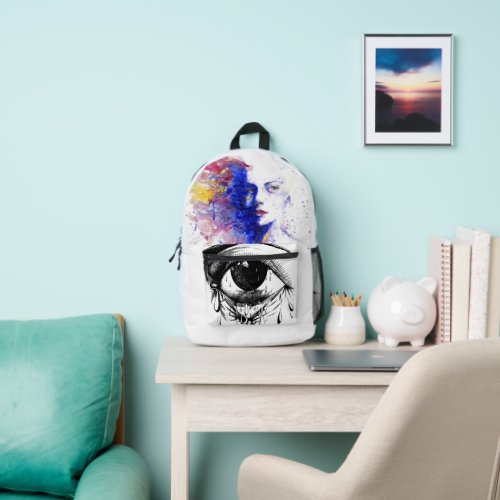 The Enchanting Eye_Adorned Backpack