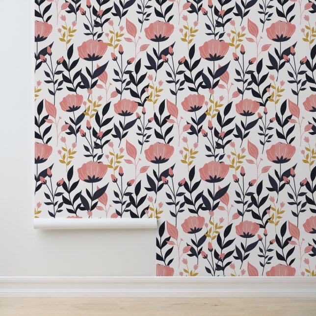 The Enchanting Garden of Contrast Wallpaper (Application)