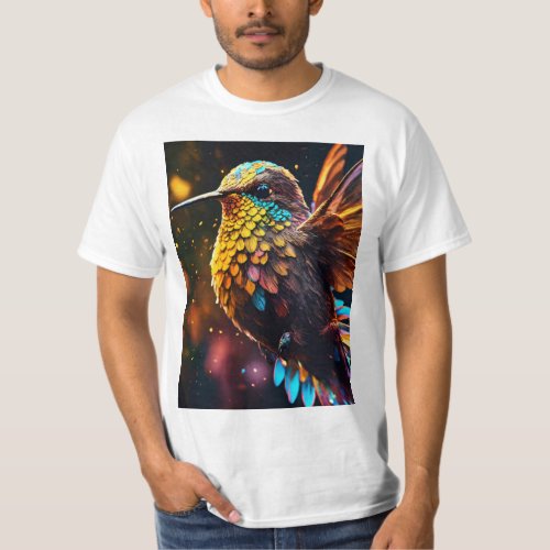 The Enchanting Hummingbird Natures Tiny Wonders T_Shirt