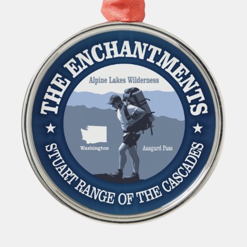 The Enchantments rd Metal Ornament