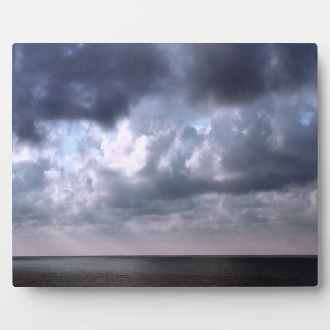 The End Canvas Print Plaque (Front)