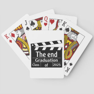 The End Graduation 2025 Cinema Graduate Poker Cards