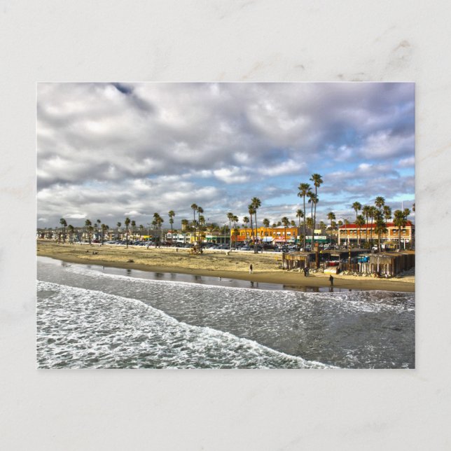 "The End of a Day" Postcard (Front)