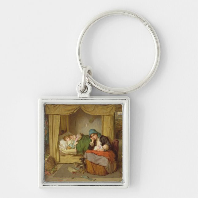 The end of a happy day keychain (Front)
