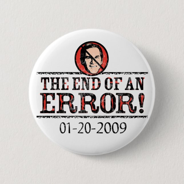 The End Of An Error Button  (Front)
