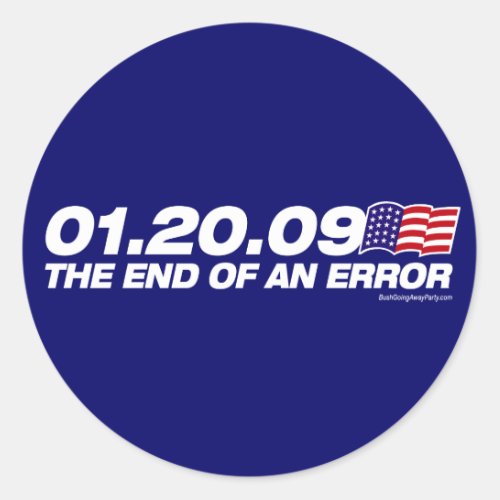 The End of an Error Sticker