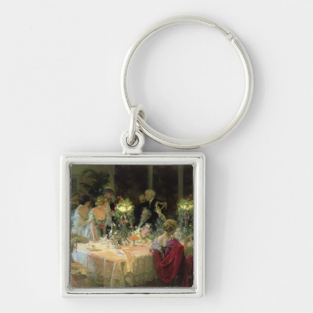 The End of Dinner, 1913 Keychain (Front)