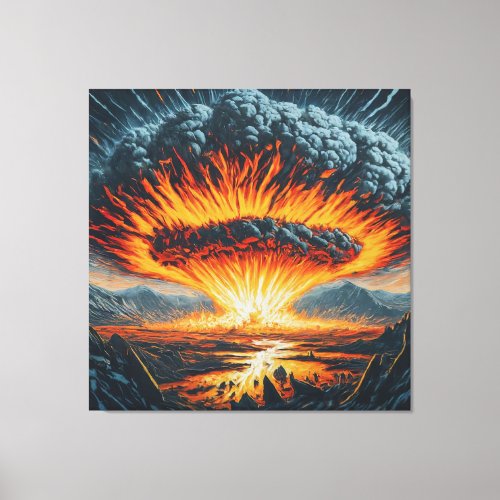 The End of Everything Canvas Print