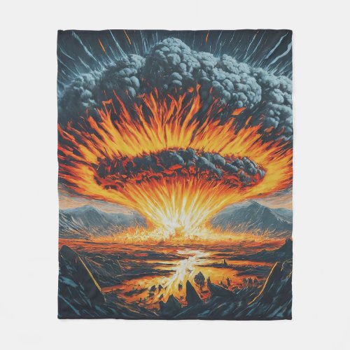 The End of Everything Fleece Blanket