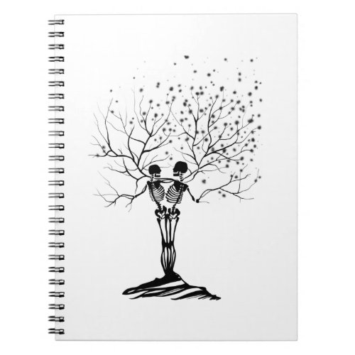 The end of life tree skeleton notebook