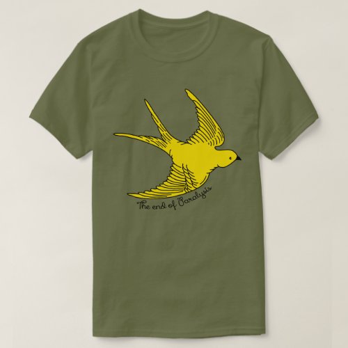 The End of Paralysis Yellow Bird T_Shirt