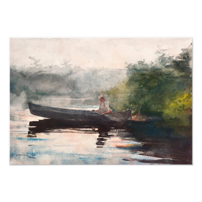 The End of the Day, Adirondacks by Winslow Homer  Photo Print (Front)
