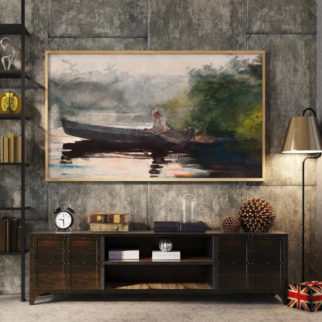 The End of the Day, Adirondacks by Winslow Homer Poster (Creator Uploaded)