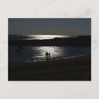 The end of the day postcard