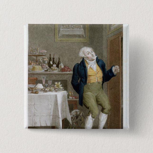 The End of the Gastronomes Button (Front)