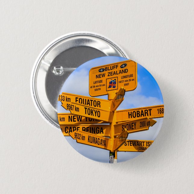 The end of the road button (Front & Back)