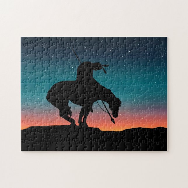 The End of the Trail Jigsaw Puzzle (Horizontal)