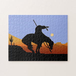 The End of the Trail Jigsaw Puzzle