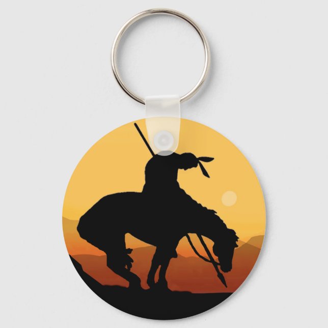 The End of the Trail Keychain (Front)