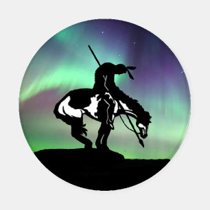 The End of the Trail Silhouette Coaster Set