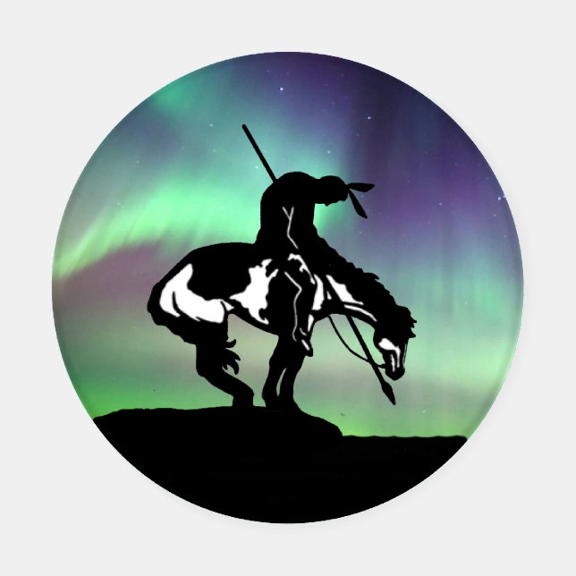 The End of the Trail Silhouette Coaster Set (Single)