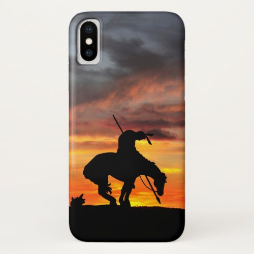 The End of the Trail Silhouette IPhone case