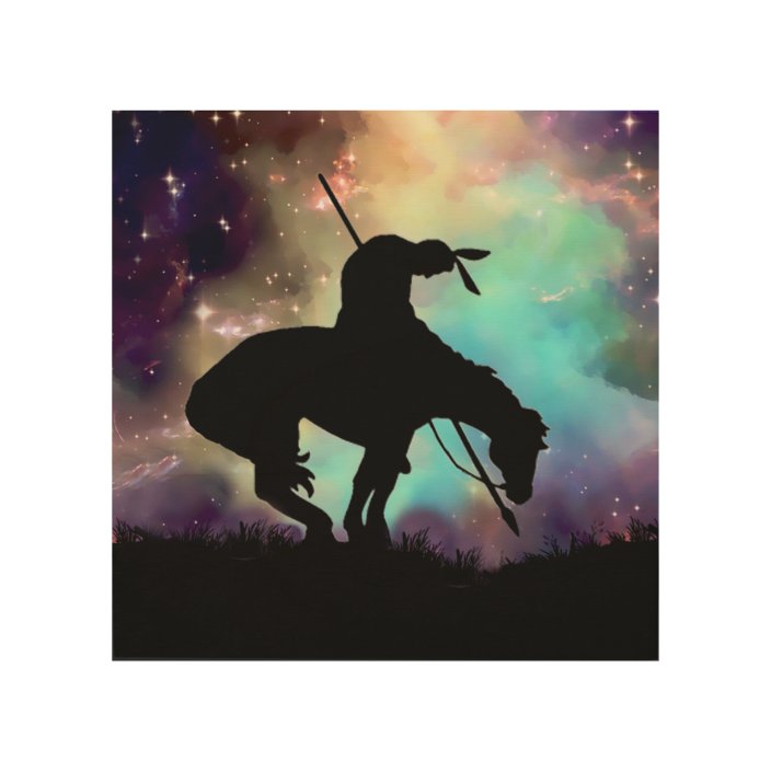 The End Of The Trail Wood Art Zazzle Com