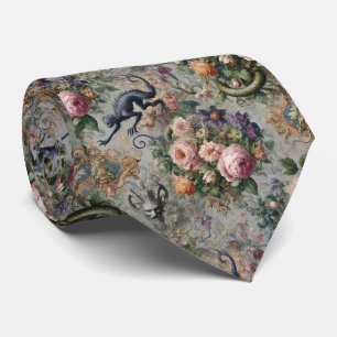 The Endangered Lavender Lycan – Gothic Victorian Neck Tie