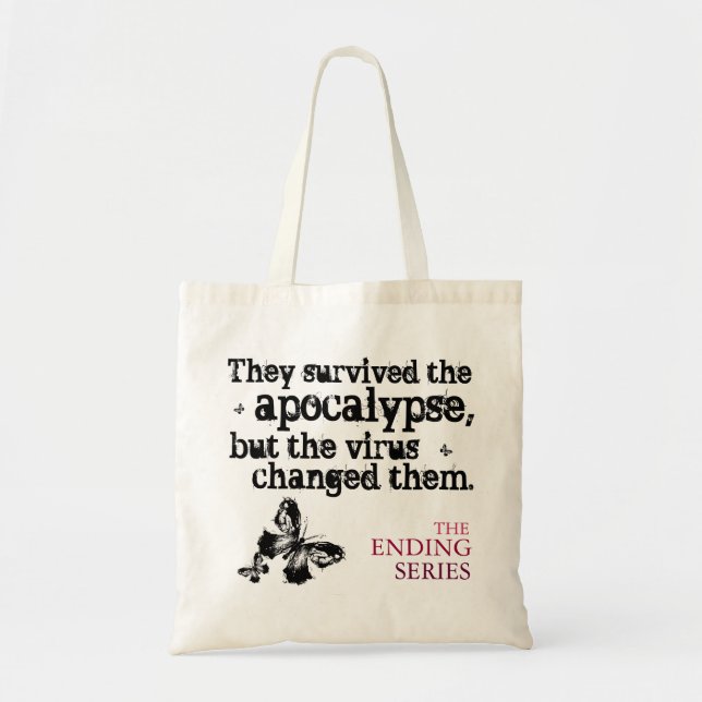 The Ending Series tote bag (Front)